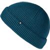 Enter the Complex® Fisherman Beanie, Berretto Uomo e Donna, 100% Lana Merino, a Due Strati, Petrol, Taglia Unica