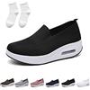 Chagoo Sneakers Ortopediche da Donna, Scarpe da Passeggio con Piattaforma Slip-On Baodwshop (40 EU, Nero)