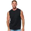 Merino.tech Canottiera Uomo Lana Merino - Intimo Lana Merino Attivo Canotte Uomo Leggere per Sport e Uso Quotidiano (XX-Large, Charcoal Grey Tank)