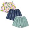 Hialegion Y2K Boxershorts Donna Sets Pigiama Cotone Donna Pataloni Estivi Corti Pigiama Shorts Casual Outfit 3in1 XS-XL