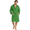 Dorian Home - Accappatoio Uomo e Donna in Microfibra Anallergico, Morbido, Leggero, Salvaspazio, Assorbente a Rapida Asciugatura con Cappuccio, Tasche, Cintura a Passanti e Gancio, Lavabile (no Stiro)