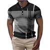 Fulidngzg Polo Uomo Cotone Casual Golf Polo Manica Corta Traspiranti Taglie Forti Estiva Polo Slim Fit Leggero Risvolto T-Shirt Scollo V Manica Corta Tshirt Elegante Slim Fit