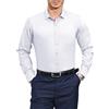 Casey Kevin Camicia Uomo Maniche Lunghe bambù Camicie Business Casual Non Stiro Camicia Uomo Elegante per Ufficio Abito Matrimonio, L
