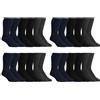 Carpenter Calza Uomo Corta Every, 12pz (4 Blu - 4 Antracite - 4 Nero) Art.CE500