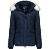 Geographical Norway Chester Lady - Giacca Donna Imbottita Calda Autunno-Invernale - Cappotto Caldo - Giacche Antivento A Maniche Lunghe e Tasche - Abito Ideale
