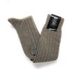 Punto Calze Lunghe di CASHMERE tinta unita e/o fantasia MADE IN ITALY (Beige, 1)