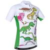 JPOJPO Maglia da ciclismo per bambini, maglietta a maniche corte per ragazzi e ragazze, top con cartoni animati, traspirante, ad asciugatura rapida, S-XXL