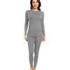 wirarpa Donna Intimo Termico Set Pile Leggero per l'inverno | Top e Pantaloni Lunghi, under wear termico, intimo termico donna invernale