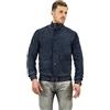 Borghese - Pelletteria Artigianale Pelletterie Borghese | Bomber in Pelle Uomo Renna Camoscio Scamosciato | Vera Pelle | Giacca in Pelle | Primavera | Giubbotto | Giubbino | Made in Italy | POLO (52, Blu)