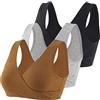 COLOMI Reggiseno Premaman Allattamento Reggiseno Allattamento in Cotone Senza Fili
