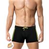 SEAUR Costume da bagno da uomo, aderenti, corti, ad asciugatura rapida, boxer, slip da bagno, sport acquatici, pantaloncini da bagno con chiusura con imbottitura rimovibile, EU S-XL = tag.no M-XXL