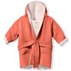 Mababu Albornoz infantil capucha | Albornoz para baby | 100% algodón biologico GOTS | Albornoz infantil niñas y niños | 3-4 anni | Albornoz infantile | Albornoz muselina niños | 2 capsule, cintura