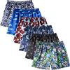 JupiterSecret Completo Boxer da Uomo in Raso, Pantaloni del Pigiama Lisci Come la Seta, Elastico in Vita