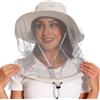 Bassdash Cappello da Sole antizanzare UPF 50+ con Rete Nascosta per la Testa e Aletta per Il Collo per Uomini Donne Pesca all'aperto Escursionismo Campeggio