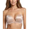 DotVol Donna Reggiseno Senza Spalline Push Up U Reggiseno Imbottito Senza Ferretto con Spalline Staccabili Reggiseno Invisibile a più Vie