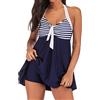 MJGkhiy Tankini Donna Mare Curvy Brasiliana Costumi da Bagno Due Pezzi Taglie Forti Imbottitoda Bagno Canotta Stampata con Pantaloncini Contenitivo Sportivo Swimwear Tankini Sets 2024