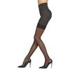 Sarah Borghi Collant Curvelle 40 Denari Donna, Calze in Lycra con Corpino Modellante Effetto Contenitivo, Made in Italy (fumè, XL)