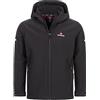 HÖHENHORN 32S5 Cledo Kinder Softshelljacke Classic Schwarz Gr. 152