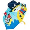 VON LILIENFELD® Ombrello Dinosauro Bambini Ragazzi Ragazze Leggero Stabile Colorato Fino a 8 anni