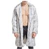 KHIRVWL Offerte Lampo del Giorno Giubbotto Uomo Invernale Pelliccia Sintetica Cappotto Lungo Cardigan Cappotto Outwear Invernale Caldo Cappotto Pelliccia Giacche Manica Lunga Cappotti Parka Taglie Forti