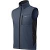 Generisch Gilet da ciclismo da uomo, caldo, traspirante, antivento, impermeabile, riflettente, in softshell, da uomo, senza maniche, per ciclismo