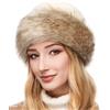 Futrzane Classic Colbacco - Cappello Pelliccia Ecologica Donna - Berretto Russo