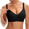 INNERSY Reggiseno Allattamento Senza Ferretto Invisibile Bralette Imbottito | Reggiseni Gravidanza Senza Cuciture, Push Up Brassiere Post Parto, Spalline Regolabili, Ulteriori Estensioni per Reggiseno