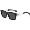 Dsquared2 D2 0143/S 003/IR MATT BLACK Sunglasses Man Standard, Standard, 53