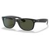 Ray-Ban 2132, Occhiali da sole Uomo, Opaco Nero (Matte Black), 58