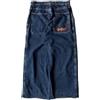 ORANDESIGNE Y2K Jeans Uomo Larghi Pantaloni Cargo Men's Jeans Hip Hop Denim Pantaloni a Gamba Larga Streetwear Q Blu XL