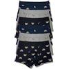 Intimitaly Baci & Abbracci Set 6 Boxer Uomo Cotone Elasticizzato Mutande Uomo Cotone (M, BAU420)