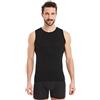 FINN Maglietta Intima Business Uomo Senza Maniche con Collo Rotondo - Maglia Sottogiacca in Originale Tessuto Lenzing® Modal - La Canotta Perfetta sotto Camicia e Abito Nero M