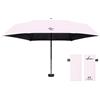 Ambra UV PROTECTION Ambra UV - Ombrello tascabile ultraleggero di alta qualità, per pioggia e sole, 215 g, 18 x 5 cm, Rosa delicato., Small