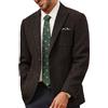 PJ PAUL JONES Sakko British Blazer - Tuta da uomo con 2 bottoni, in lana tweed
