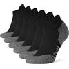 CLOSEMATE 6 Paia Calzini Corti Sportivi in Cotone e Spugna Unisex