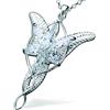 Kader Collana da donna con ciondolo in argento Sterling S925, motivo: Principessa Arwen, set cinematografico LOTR