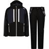 CMP Set Tuta sci da bambino in twill, 35W0294 (Antracite, 140)