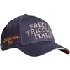 Aeronautica Militare Cappello Uomo HA1209 Ricamato Frecce Tricolori (IT, Testo, Taglia Unica, Blu Navy)