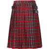 Generico Kilt in Tartan per Uomo con Cinghie e Ampie Tasche Cargo Kilt da uomo Pantaloni casual