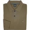 Coveri Maglietta a Polo Uomo Maniche Lunghe 100% Cotone Primaverile Blu M L XL XXL XXXL (M - Fango)