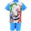 Marvel Avengers Bambino Pigiama Corto (Blu,5 Anni)