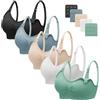 HBselect 5 PCS Reggiseno Allattamento con Estensione Reggiseno Bra Donna