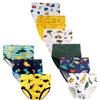 JackLoveBriefs Slip Bambino Ragazzo Mutande in Cotone 3-4 Anni,Pacco da 9,Multicolore,Dimensione:110