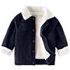 Volunboy Bambino Ragazzi Giacca in Pile Foderata, L'Autunno Inverno Sherpa Bambini Felpato Cappotto Giubbotto