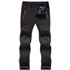 Generic Pantaloni da sci da uomo imbottiti, pantaloni da trekking antivento impermeabili, pantaloni da lavoro con tasche outdoor fitness, pantaloni softshell caldi ispessiti, pantaloni da montagna uomo