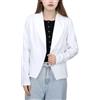Generico Giacca Elegante Bambino Blazer da Ragazza Aperto sul Davanti Scialle Giacche con Bottoni A Maniche Lunghe con Risvolto Giacca Formale per Riunioni Formali Scolastiche per 6-14 Anni