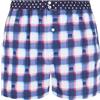 ARTHUR - Mutande da uomo con supporto integrato - 100% cotone biologico - Comfort e supporto ottimale - Piastrelle/strisce, Orso Piastrelle Marine, L