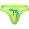 SUKREW - Costume da Bagno Uomo Mutandine a Perizoma - Torrent Swim Thong Lime - 1x Taglia M