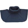 tevirP 100% lana merino bambino lavorato a maglia collo più caldo sciarpa inverno Blu scuro M