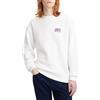 Levi's Relaxd Graphic Crew, Maglia di tuta Uomo, Tie-dye Sw Crew White, M
